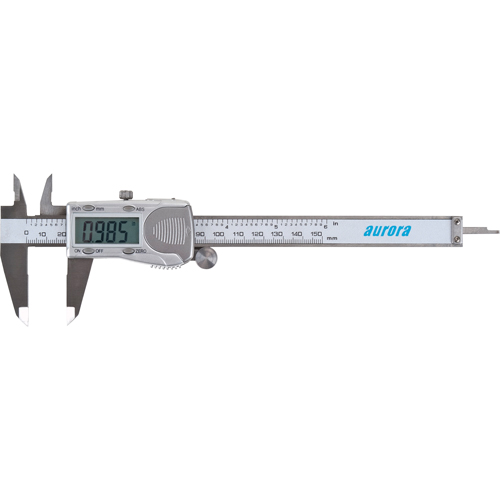 Electronic Digital Calipers, 0.001" (0.03 mm) Resolution, 0 - 6" (0 - 152 mm) Range WestPier