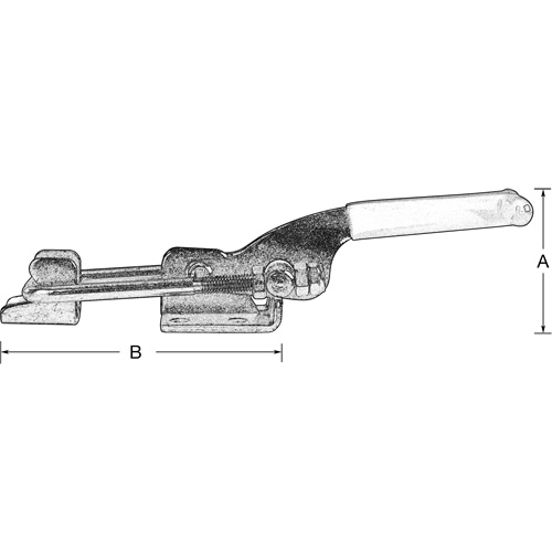 Latch Clamps, 360 lbs. Clamping Force WestPier