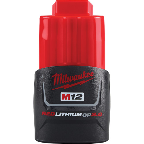 M12 Redlithium 2.0 Battery, Lithium-Ion, 12 V, 2 A WestPier