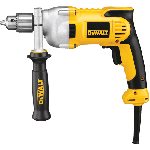 Perceuse &agrave; poign&eacute;e pistolet VSR s&eacute;rie lourde, Mandrin 1/2", 10 A, 120 V, 0-1250 Tr/min, Mandrin Avec cl&eacute; WestPier