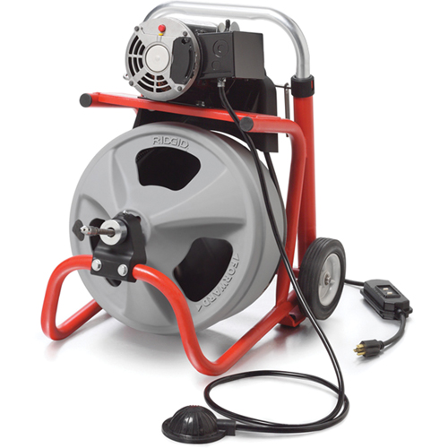 D&eacute;boucheur de drain K-400 avec cble C-31 IW, &eacute;lectrique, 3/8" WestPier