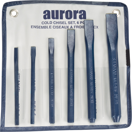6-Piece Cold Chisel Set WestPier