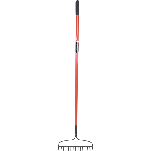 Heavy-Duty Bow Rakes, Fibreglass Handle, 15 Tines WestPier