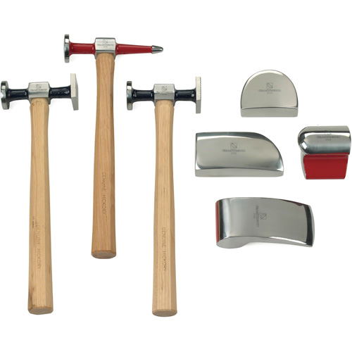 Jeu d'outils pour carrosserie, 7 morceaux WestPier