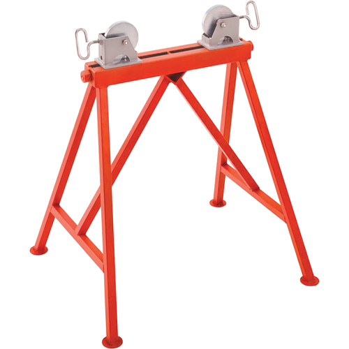 Support ajustable no AR99 a/rouleau en acier, 36" Capacit&eacute; max. de tuyau, 2500 lb Capacit&eacute; de charge max. WestPier