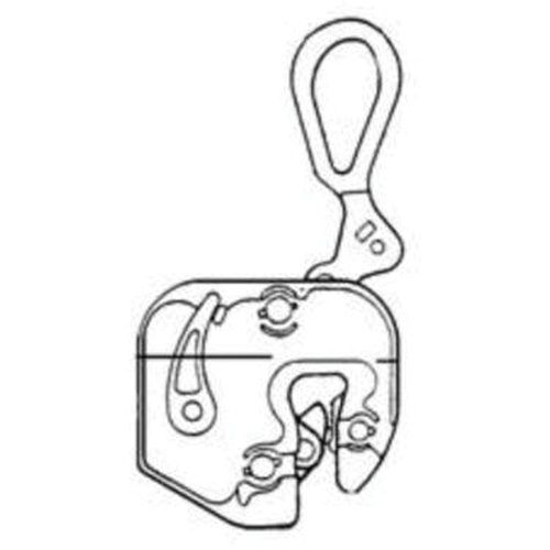 &eacute;lingue l&egrave;ve-t&ocirc;le GXL, 4000 lb (2 tonnes), Ouverture de la m&acirc;choire de 1/16" - 7/8" WestPier