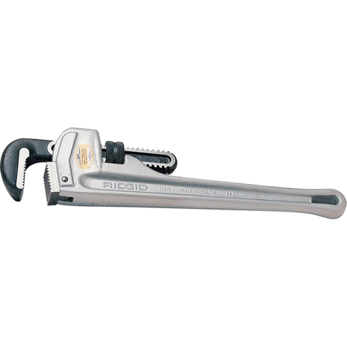 Straight Pipe Wrench, 1-1/2" Jaw Capacity, 10" Long WestPier