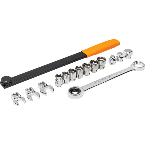 15 Piece Ratcheting Serpentine Belt Tool Set WestPier