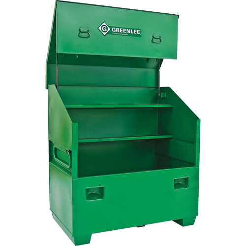 Jobsite Chest, 36" W x 30" D x 48" H, Green WestPier