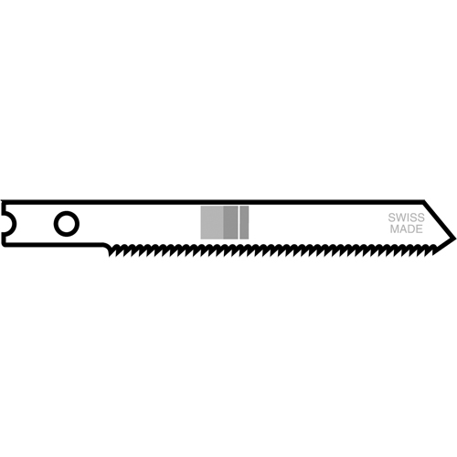 Lames de scie sauteuse, Bim&eacute;tal, Tige en U, 2-3/4" lo, 24 dents par pouce WestPier