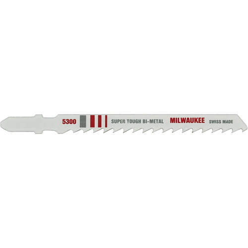 Lame de scie sauteuse, Bim&eacute;tal, Tige en T, 4" lo, 6 dents par pouce WestPier