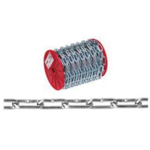 Chaîne droite, Acier &agrave; faible teneur en carbone, 2/0 x 120' (36,6 m) l, Charge d'utilisation 520 lb (0,26 tonne) WestPier