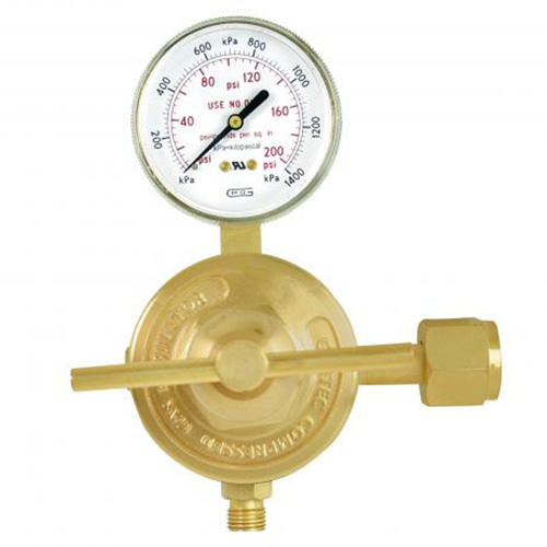 Medium-to-Heavy-Duty Station Regulator, Acetylene, 7/8"-14LH(F) Inlet WestPier