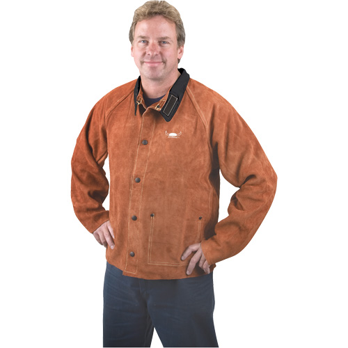 Veste de soudage, Cuir, 4T-Grand, Lava Brown WestPier