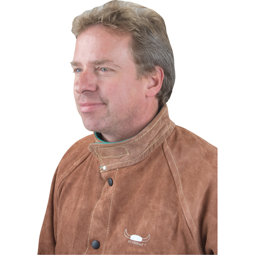 Veste de soudage, Cuir, 4T-Grand, Lava Brown WestPier