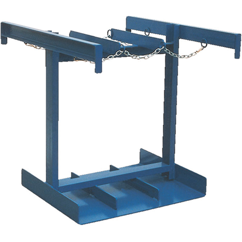 Cylinder Caddy, Rubber Wheels, 35" W x 38" L Base, 500 lbs. WestPier