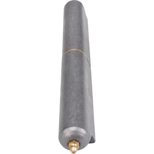 Weld-On Hinge, 1.102" Dia. x 10.236" L, Mild Steel w/Fixed Steel Pin WestPier