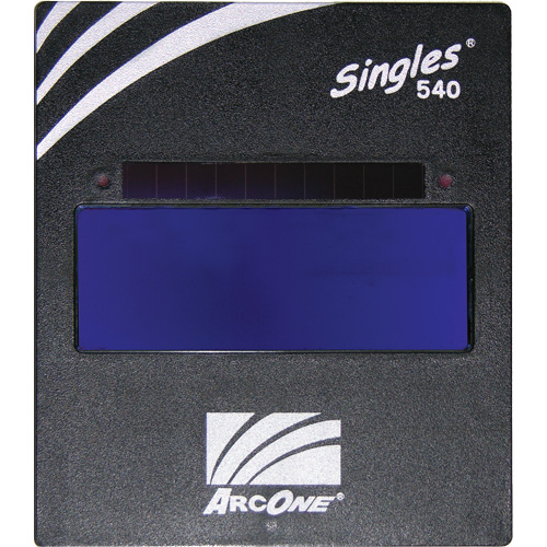 ArcOne&reg; Singles&reg; High Definition Auto-Darkening Welding Lens, 5" W x 4" H Viewing Area, For Use With ArcOne&reg; WestPier