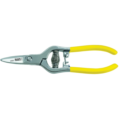 Rapid Cutting Snip, 6-3/5", Nickel-Chrome Plated WestPier