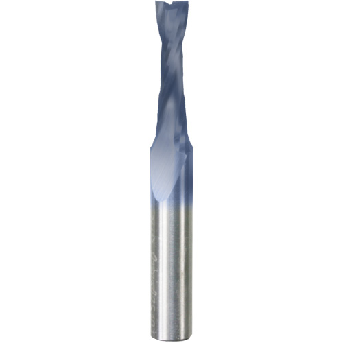 Up Spiral Router Bit, 1/4" Dia., 1" Carbide Height, 2-1/2" L, 1/4" Shank WestPier