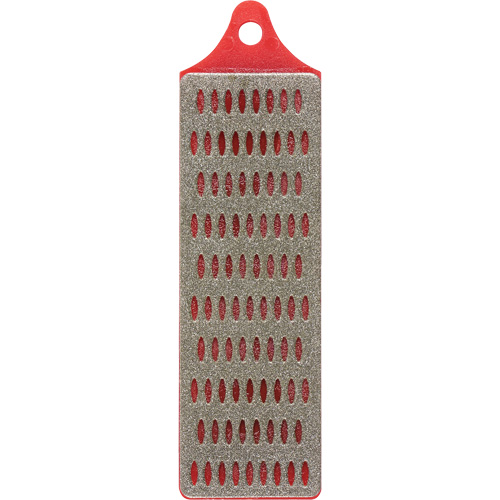 Lime diamant&eacute;e avec dents au carbure Big Hawg, Plat, 3-3/4", Lisse WestPier