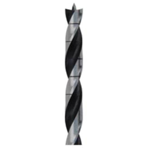 Brad Point Wood Bit, 1/2", 6" Length, 3/8" Shank WestPier