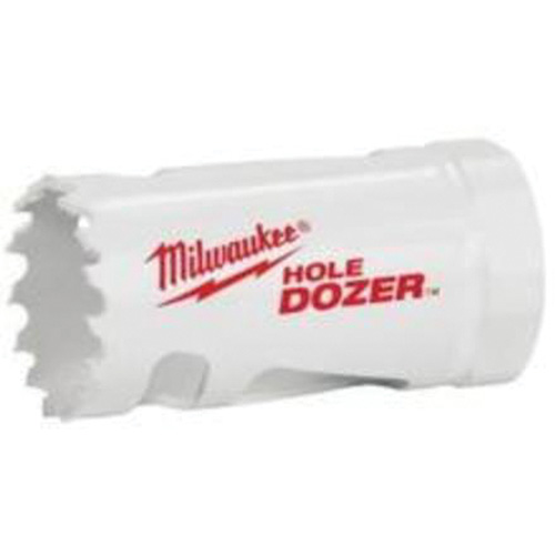 Scie-cloche Hole Dozer avec arbre, 1", Profondeur de la coupe 1-5/8", Bim&eacute;tal WestPier
