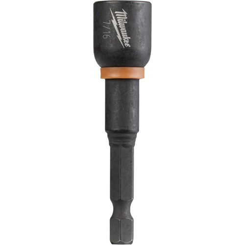Tourne-&eacute;crou Shockwave Impact Duty, Embout 1/4", Prise 7/16", 2-9/16" lo, Magn&eacute;tique WestPier