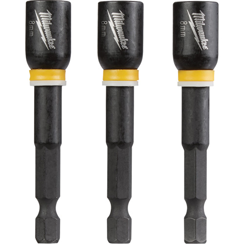 Tourne-&eacute;crou Shockwave Impact Duty, Embout 1/4", Prise 5/16", 2-9/16" lo, Magn&eacute;tique WestPier