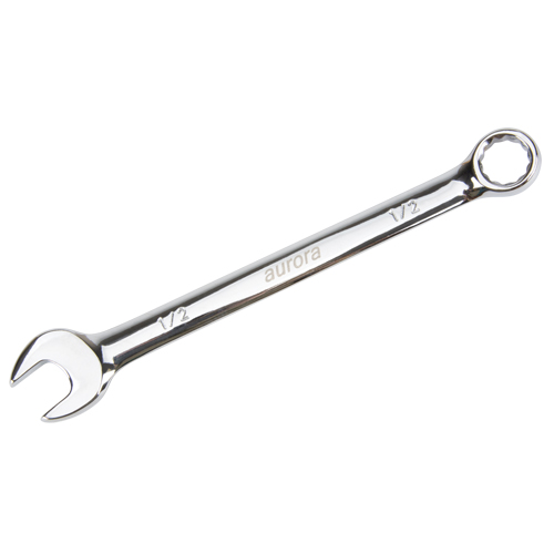 Cl&eacute; mixte, 12 pans, 1/2", Fini Chrome WestPier