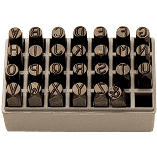 Letter Hand Stamp Set, 27 Pieces WestPier