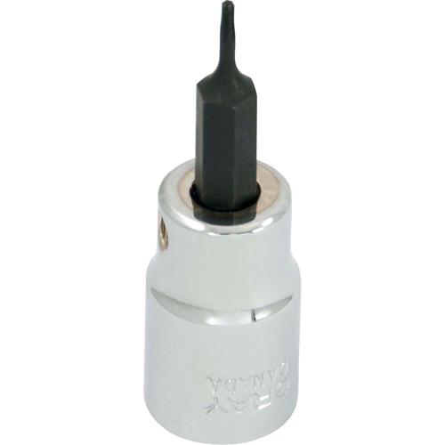 Douille &agrave; embout, Torx, T6 x 2-1/8" lo, Prise 3/8" WestPier