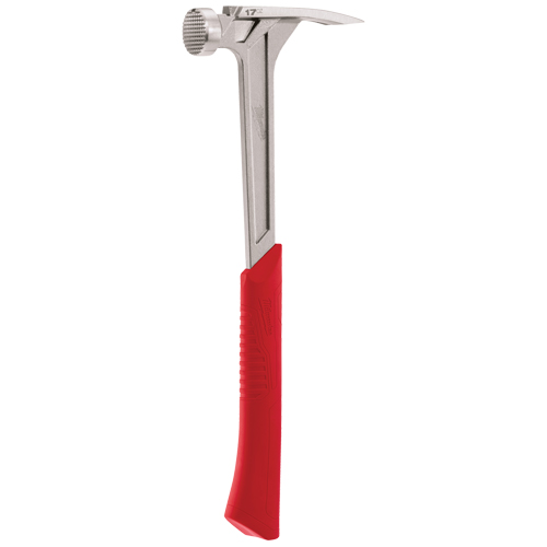 Marteau de charpente &agrave; face usin&eacute;e, 17 oz, Prise en Acier plein, 16-1/8" lo WestPier