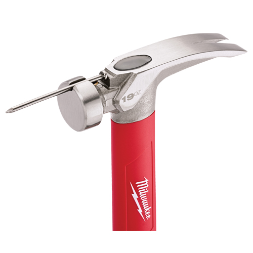 Marteau &agrave; face lisse, 19 oz., Prise en Fibre de verre, 15-1/4" lo WestPier