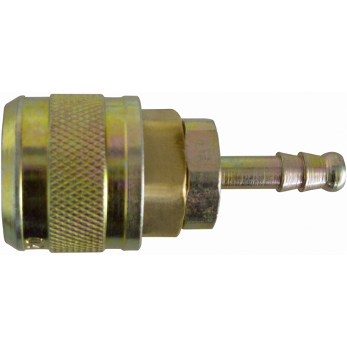 Automax 1/4" Hose Barb Quick Coupler, Brass WestPier