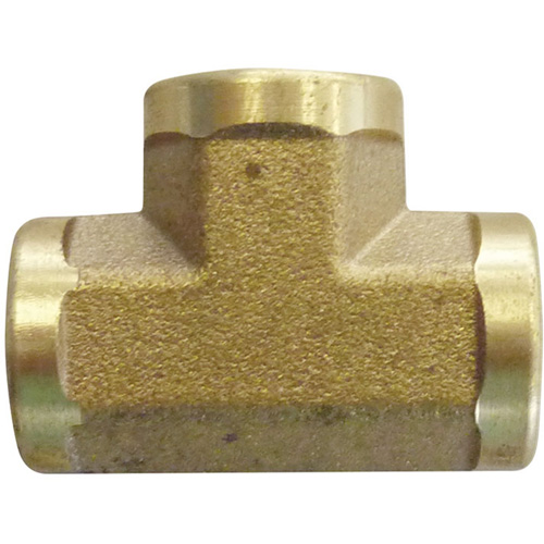 Female Pipe Tees, Brass, 3/8" WestPier