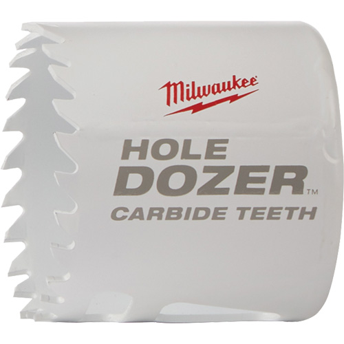 Scie &agrave; bouteur Hole Dozer avec dents au carbure, 2", Profondeur de la coupe 1-63/100", Carbure WestPier