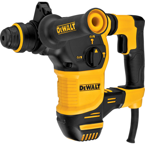 L-Shape SDS Plus Rotary Hammer, 3/16" - 7/8", 8.5 A, 0-5200 BPM BPM, 0-1150 RPM RPM, 2.58 ft.-lbs. WestPier