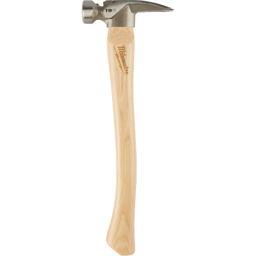 Marteau de charpente &agrave; face usin&eacute;e, 19 oz., Prise en Bois, 16" lo WestPier