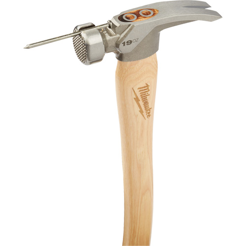 Marteau de charpente &agrave; face usin&eacute;e, 19 oz., Prise en Bois, 16" lo WestPier
