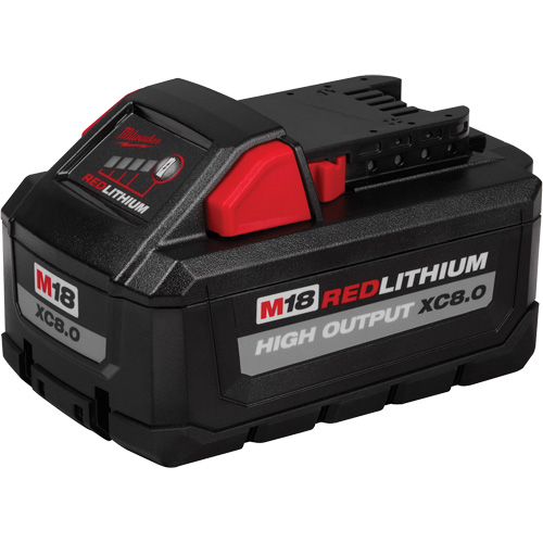 Bloc-pile M18 Redlithium High Output XC8.0, Lithium-ion, 18 V, 8,0 Ah WestPier