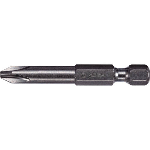 Power Bit, Phillips, #2 Tip, 1/4" Drive Size, 2-3/4" Length WestPier