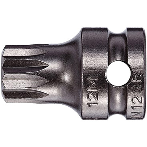 Socket Bit, Triple Square, 5 x 1" L, 3/8" Drive WestPier