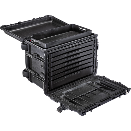 Gen 2 Mobile Tool Chest, 24" W, 6 Drawers, Black WestPier