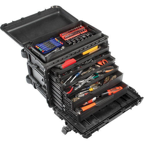 Gen 2 Mobile Tool Chest, 24" W, 6 Drawers, Black WestPier