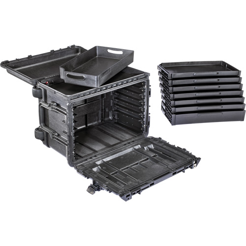 Gen 2 Mobile Tool Chest, 24" W, 6 Drawers, Black WestPier