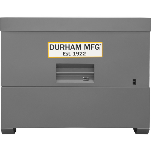 Piano Style Jobsite Storage Box, 60-1/2" W x 34-3/4" D x 49-3/8" H, Grey WestPier