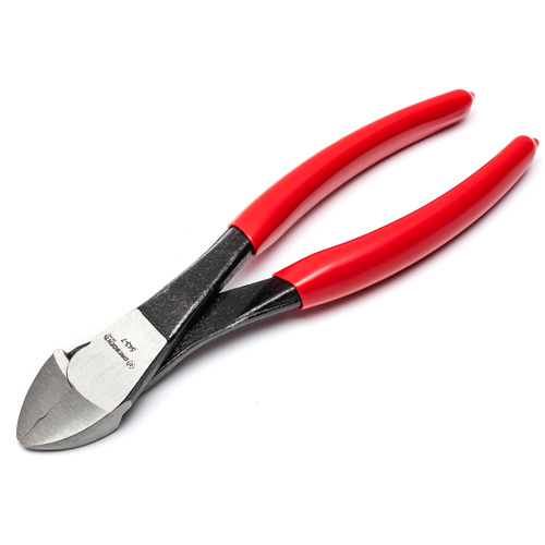 Pince &agrave; coupe diagonale &agrave; poign&eacute;e tremp&eacute;e pour travaux lourds — en sac, 7" lo WestPier