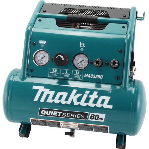 Compresseur d'air s&eacute;rie Quiet, &eacute;lectrique, 3 gal. (3,6 gal. US), 135 PSI, 120/1 V WestPier