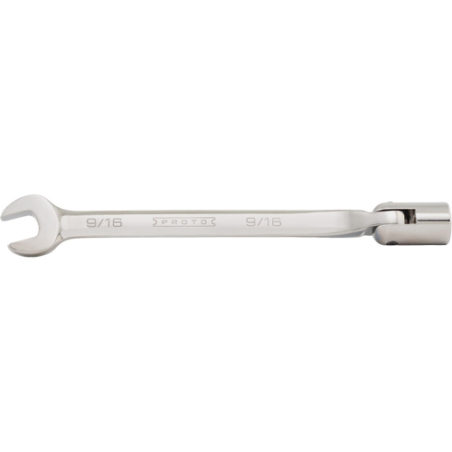 Cl&eacute; mixte &agrave; t&ecirc;te flexible, 12 pans, 3/8", Fini Satin WestPier